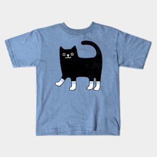 Cat In Socks Kids T-Shirt